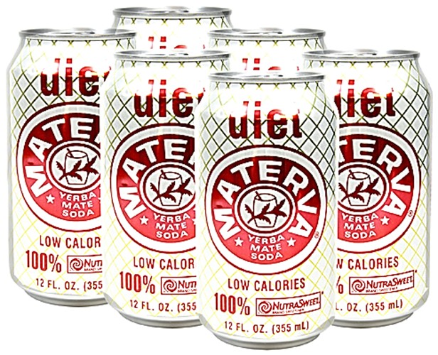 Materva Diet Six Pack 12 Oz Cans